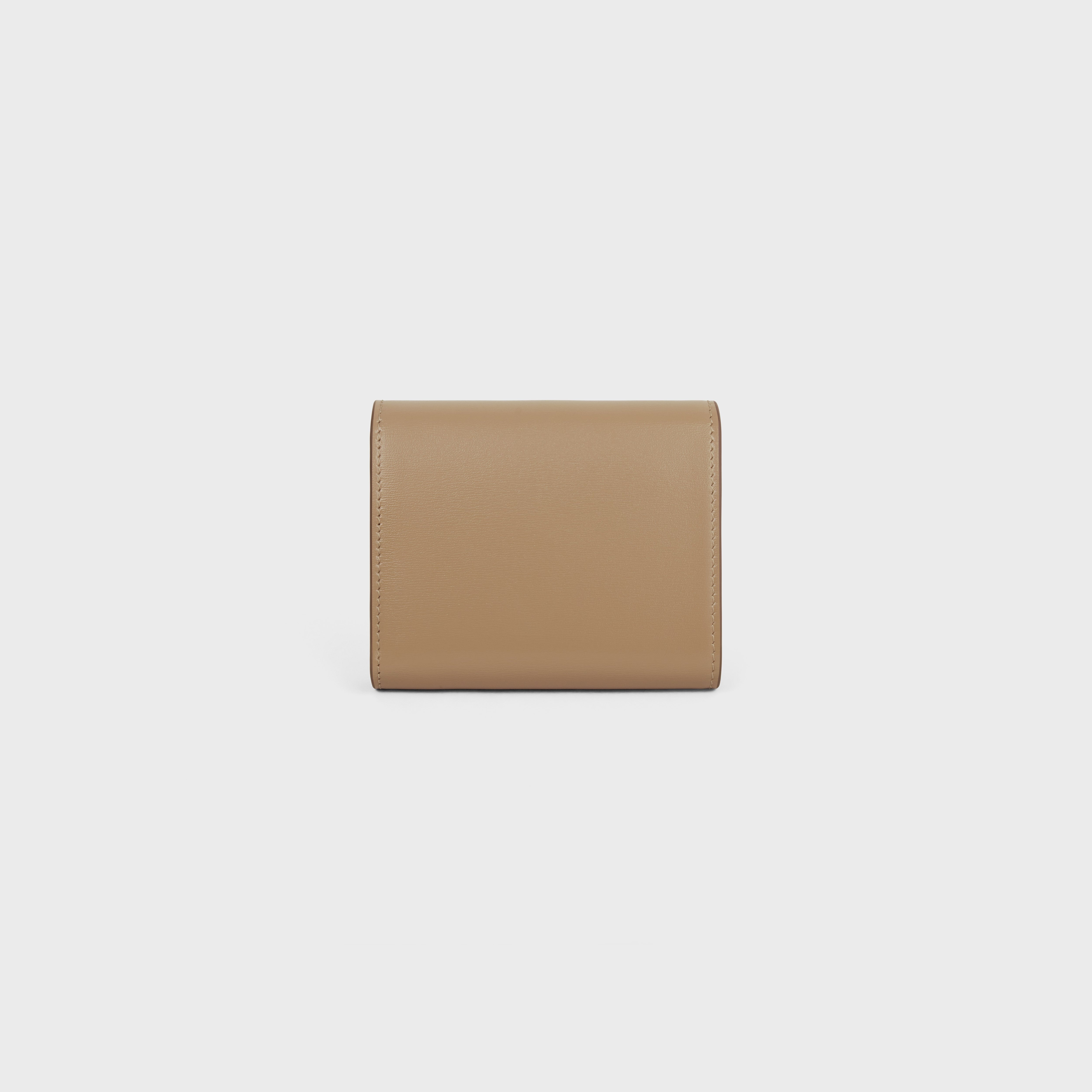 Small Flap Wallet TRIOMPHE IN Shiny calfskin - 3