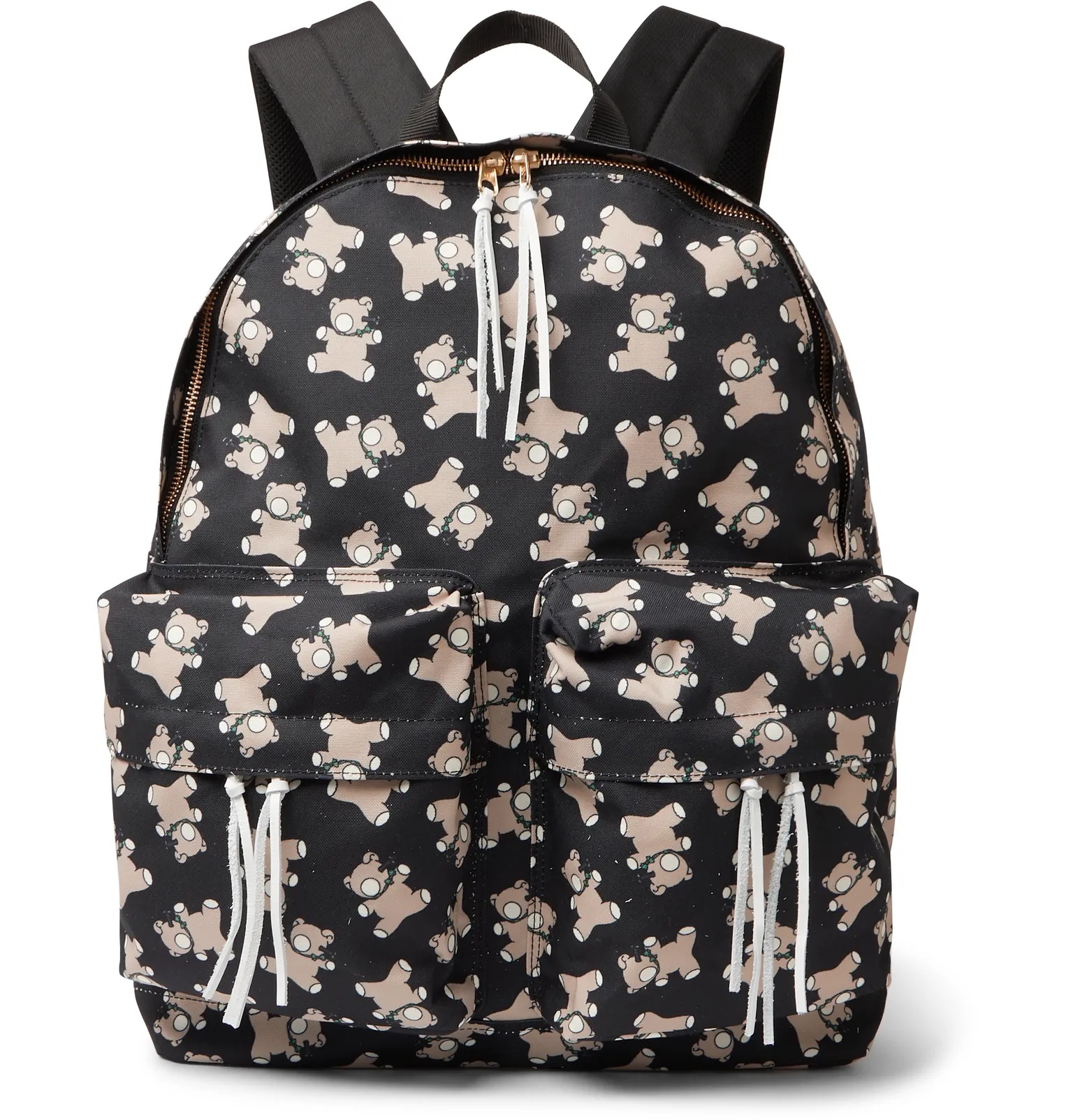 Screwbear Printed Canvas Backpack - 1