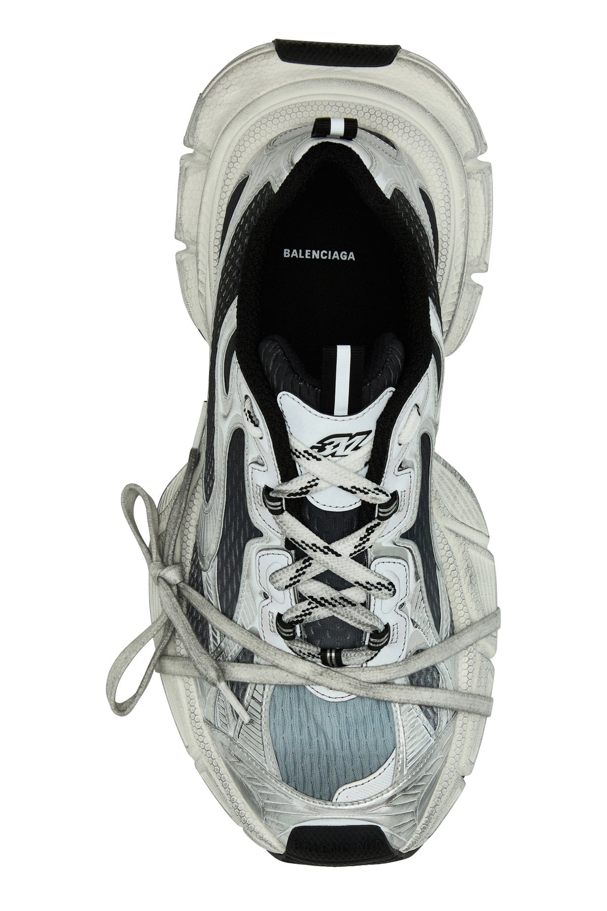 Multicolor mesh and rubber 3XL Gradient sneakers - 4