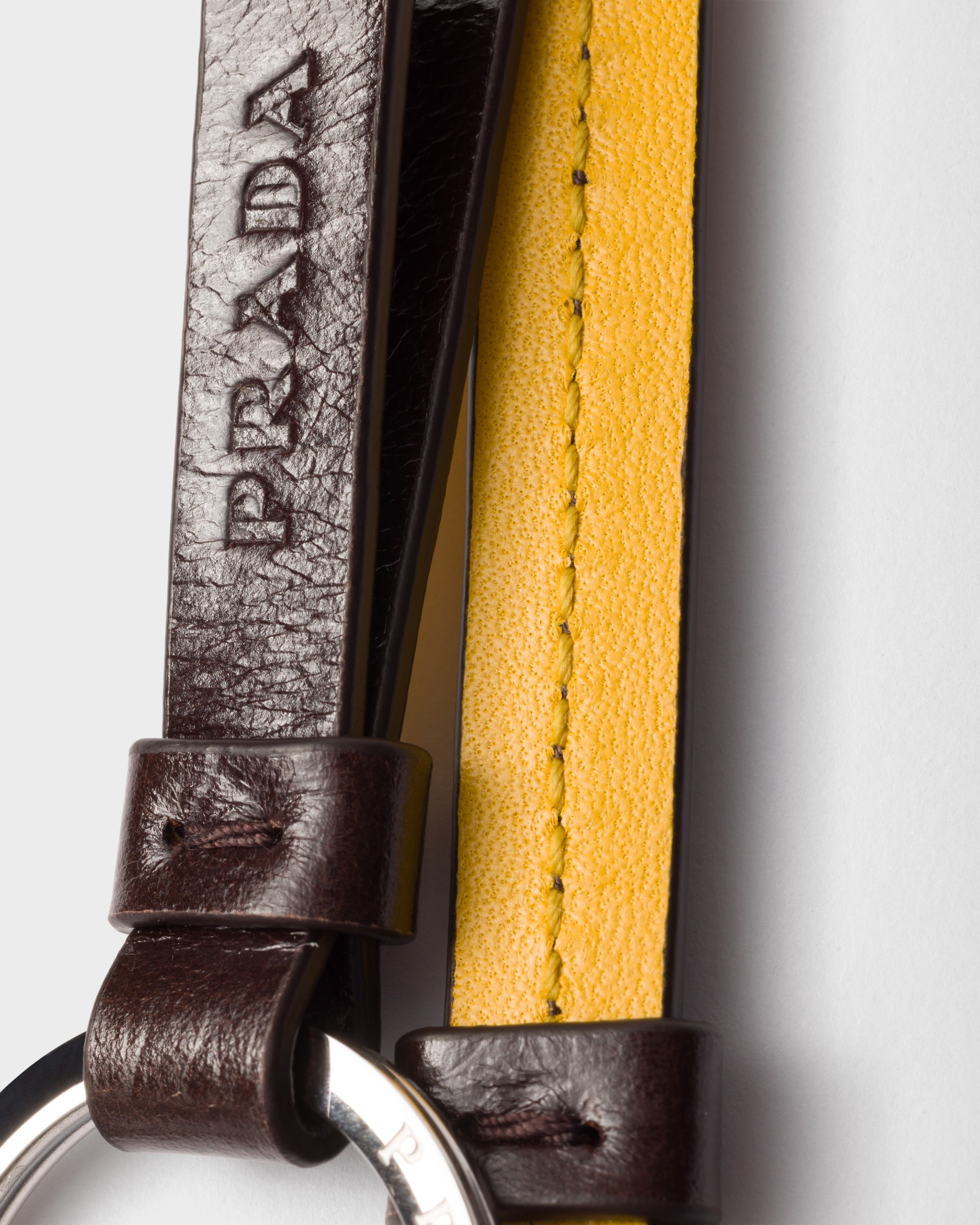 Leather bag charm - 2
