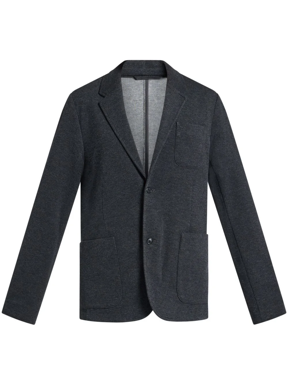 knitted blazer - 1