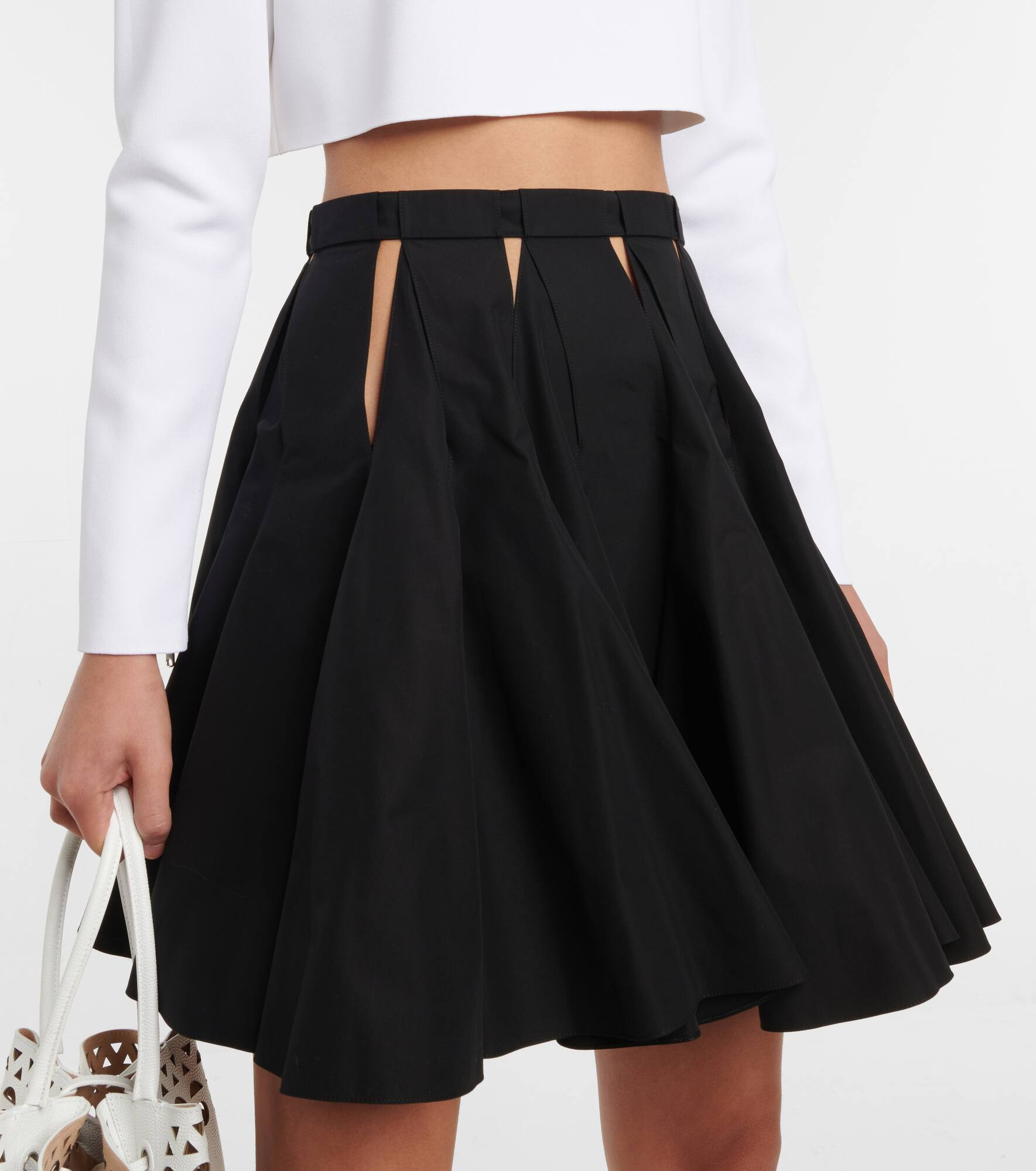 Pleated miniskirt - 4
