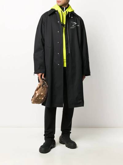 Marcelo Burlon County Of Milan County long coat outlook