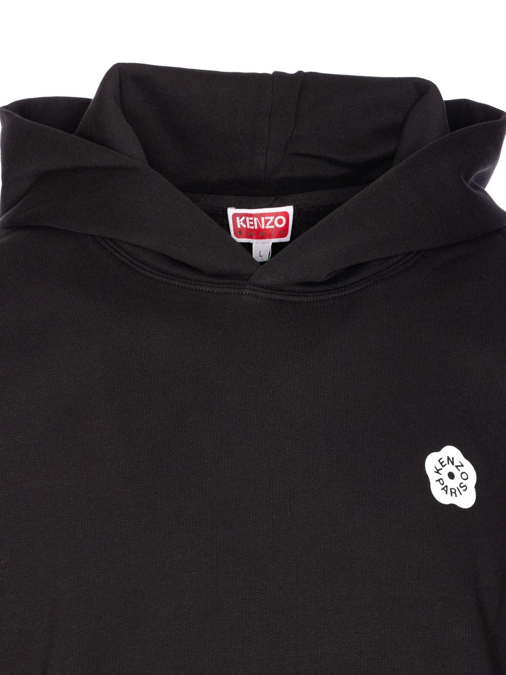 logo-print kangaroo-pocket hoodie - 3
