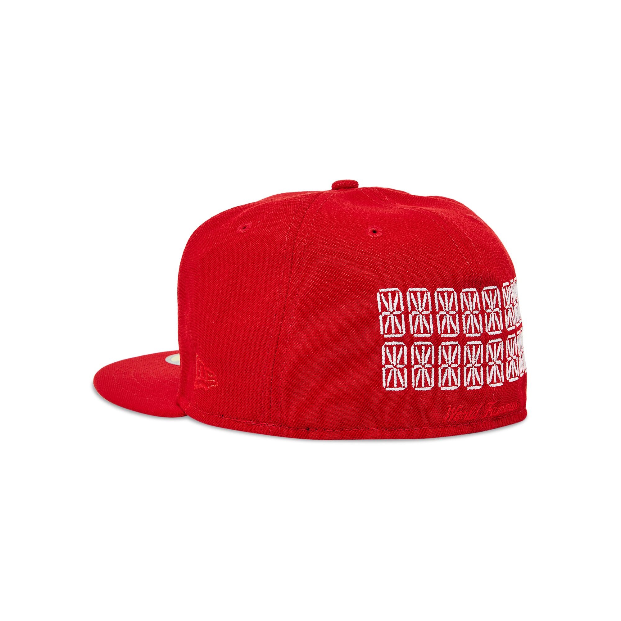 Supreme Sharpie Box Logo New Era 'Red' - 3