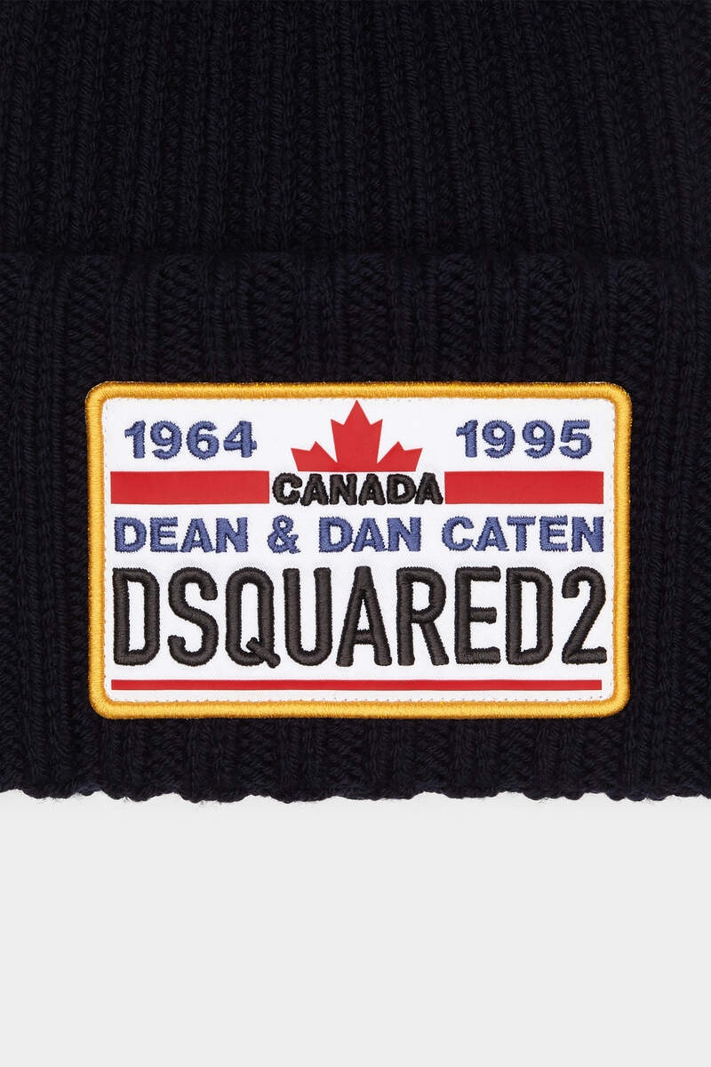 DSQUARED2 LOGO KNIT BEANIE - 3