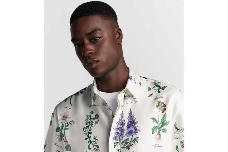 Dior Herbarium Illustration Short-Sleeved Shirt outlook