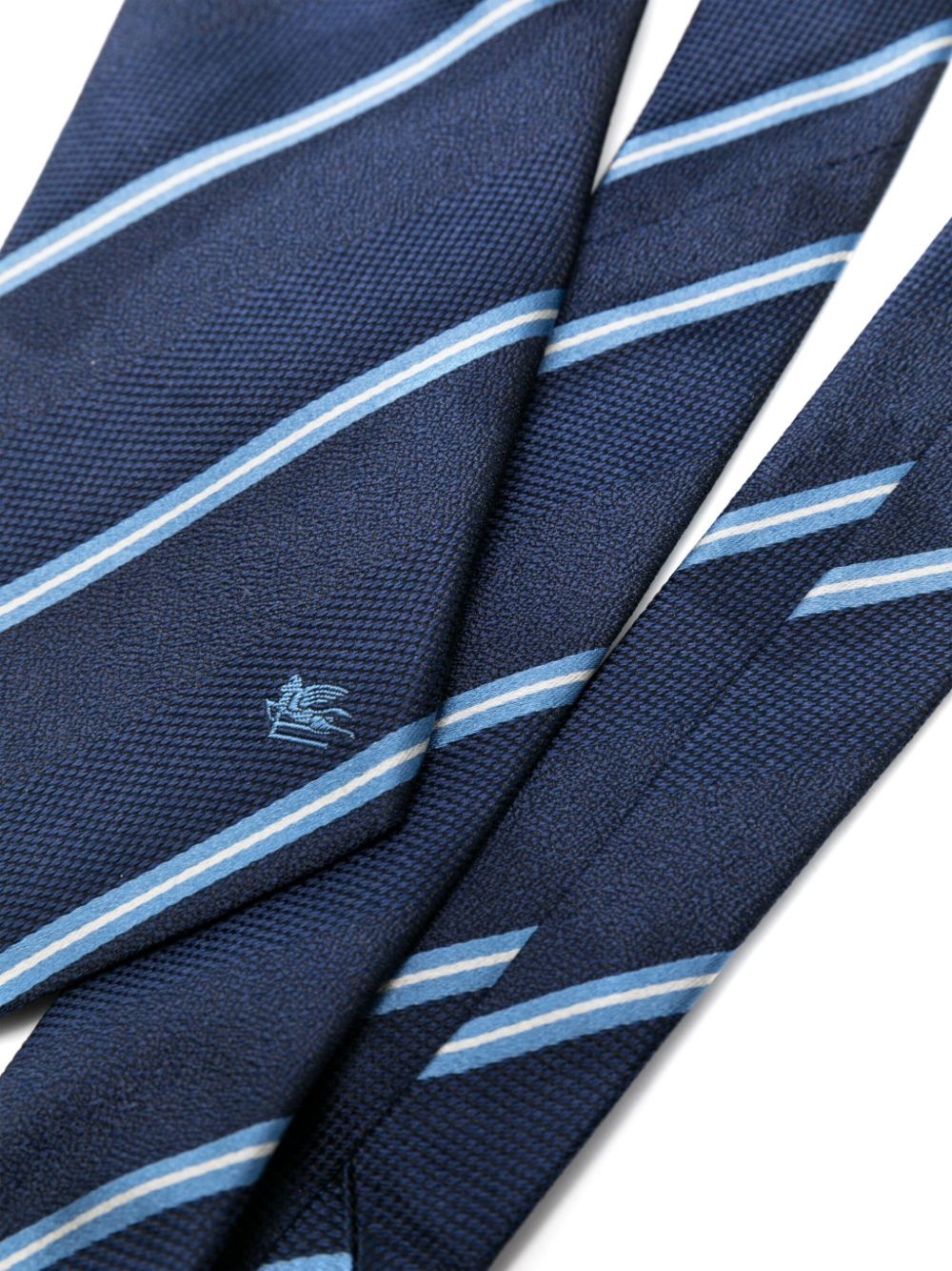 striped silk tie - 2