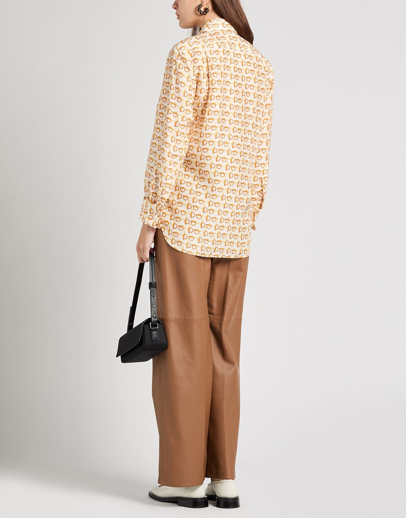 Ivory Women's Patterned Shirts & Blouses - 3