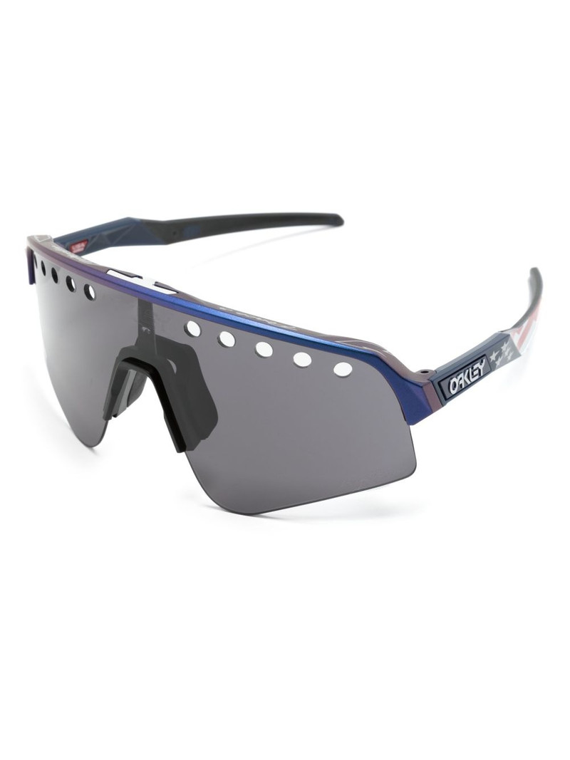 OAKLEY Sutro Lite Sweep shield-frame sunglasses outlook