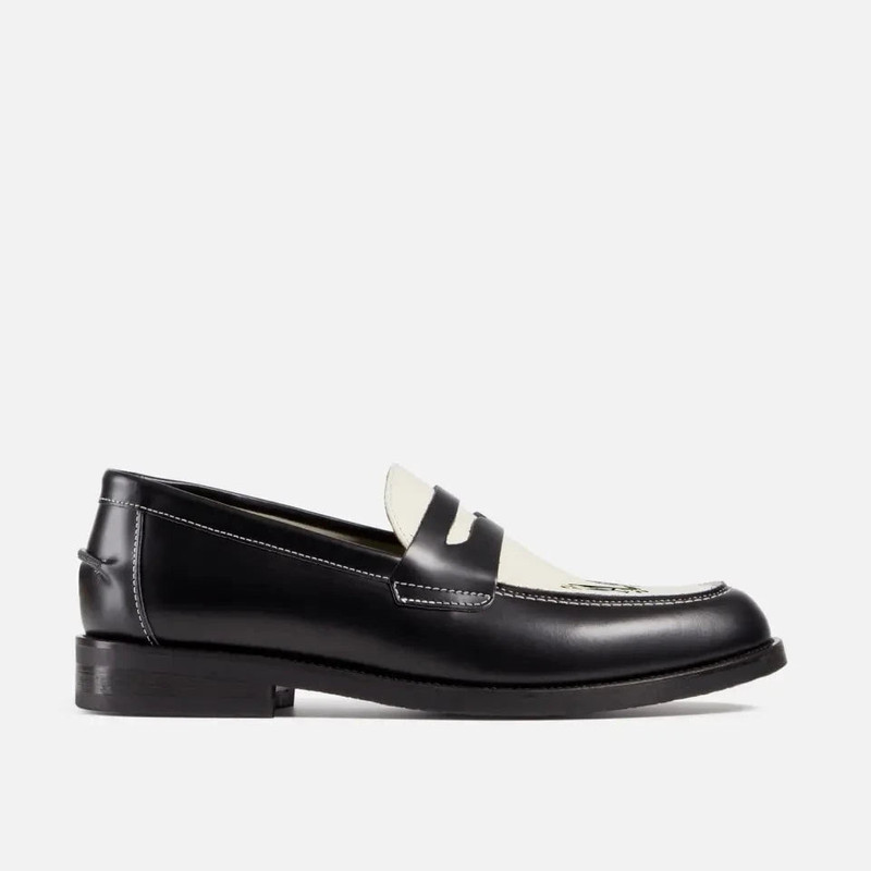 DUKE + DEXTER Hand-Painted Initial Penny Loafer - Men's outlook