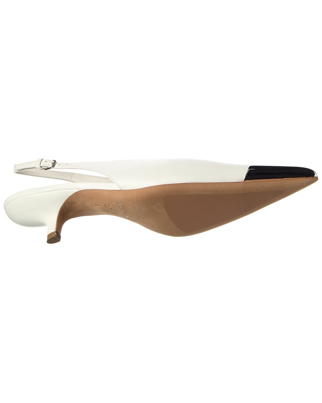 Sportmax Liuti Leather Slingback Pump - 4