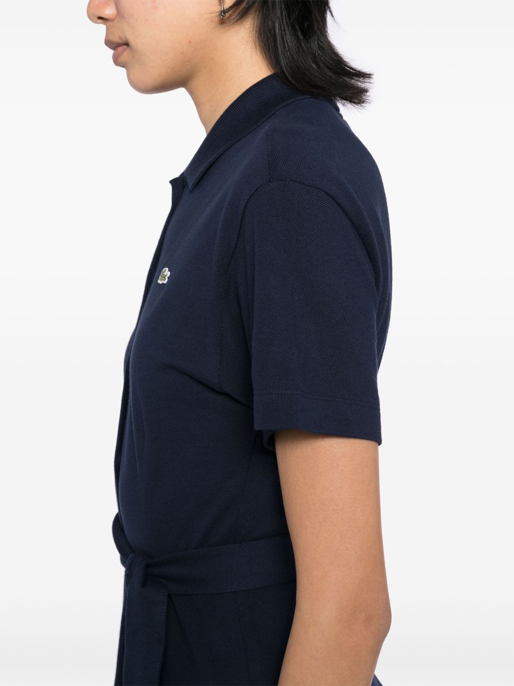 mini-piqué polo dress - 5