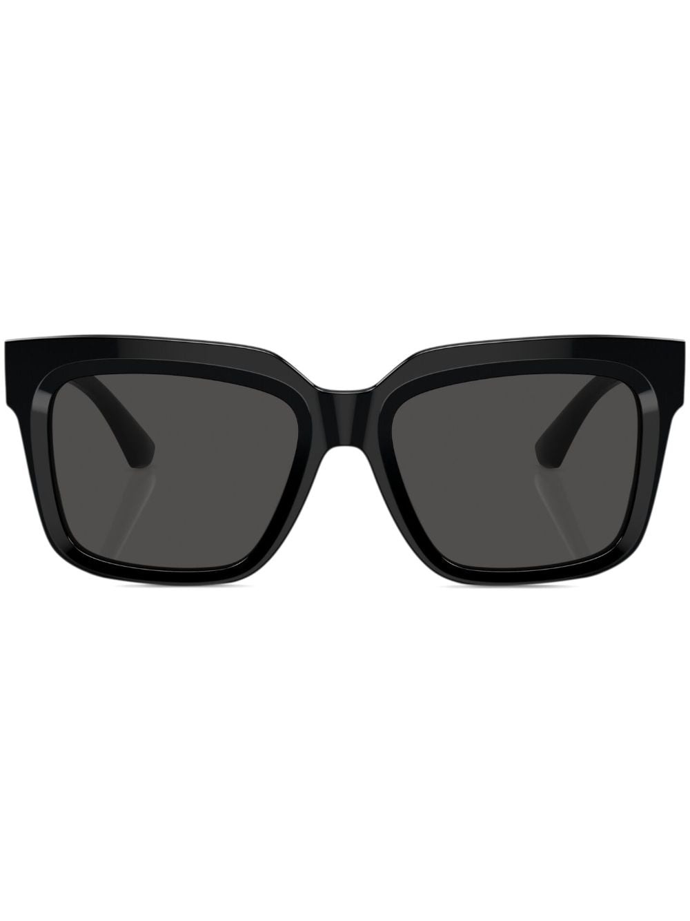 logo-plaque square-frame sunglasses - 1