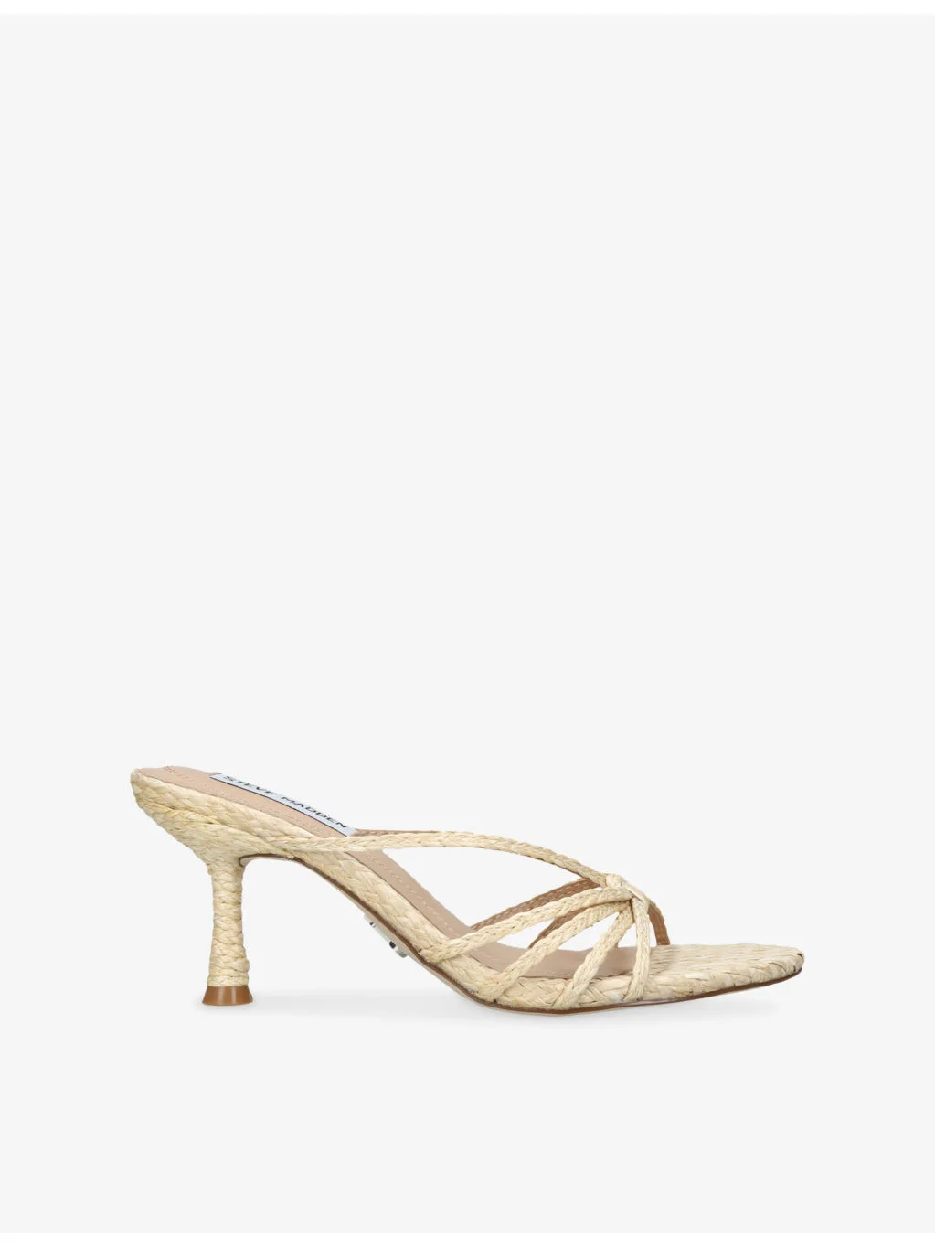 Edna Raffia Heeled Sandals - 1