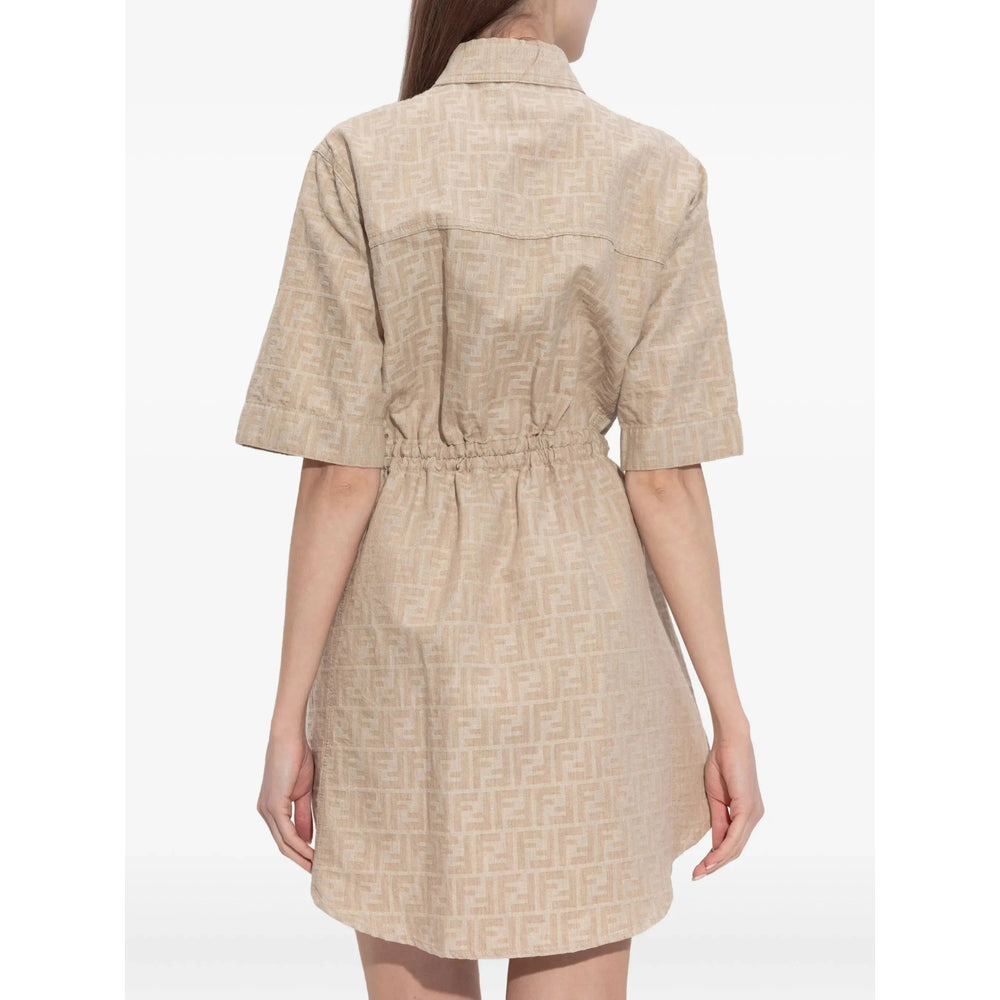 Fendi Neutrals Dresses - Day Dresses Women - 5