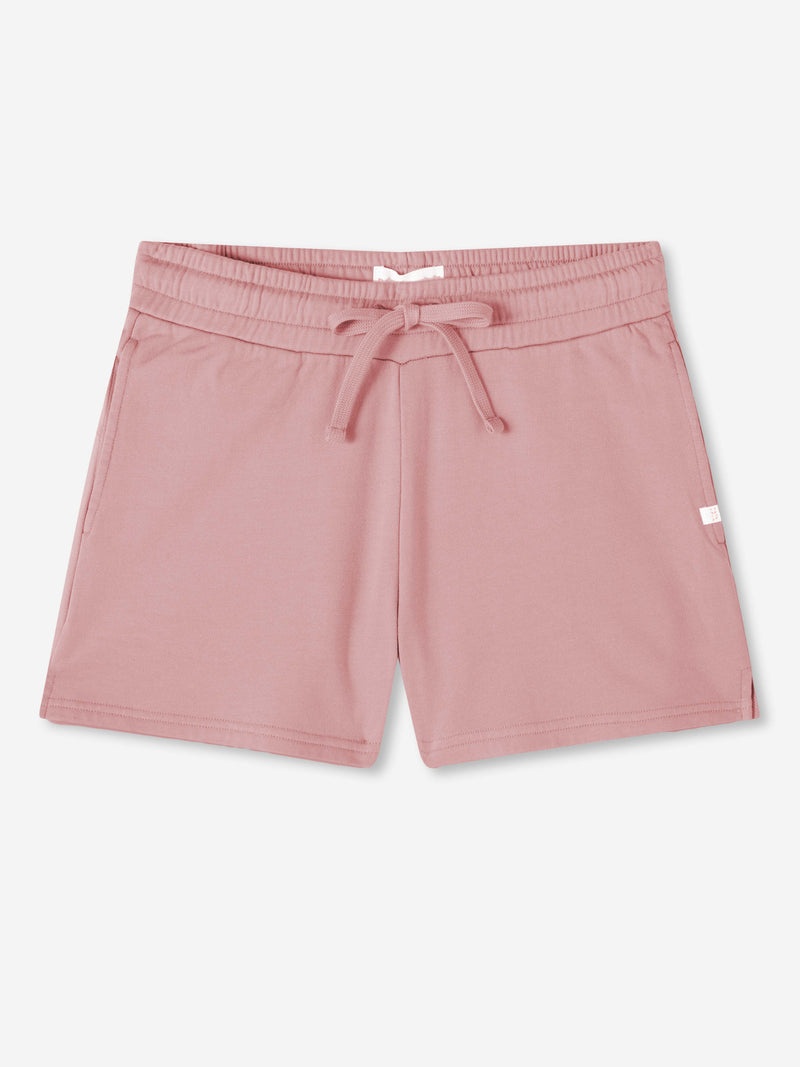 Women's Lounge Shorts Ledbury 56 Cotton Batiste Pink