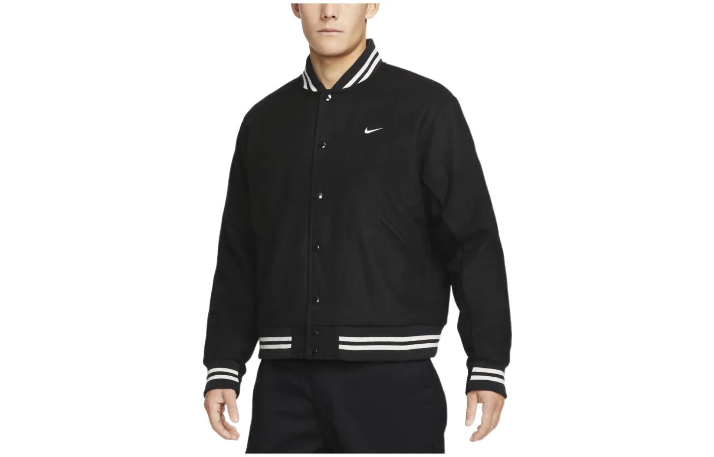 Nike NSW varsity jacket 'Black' DQ5011-010 - 3