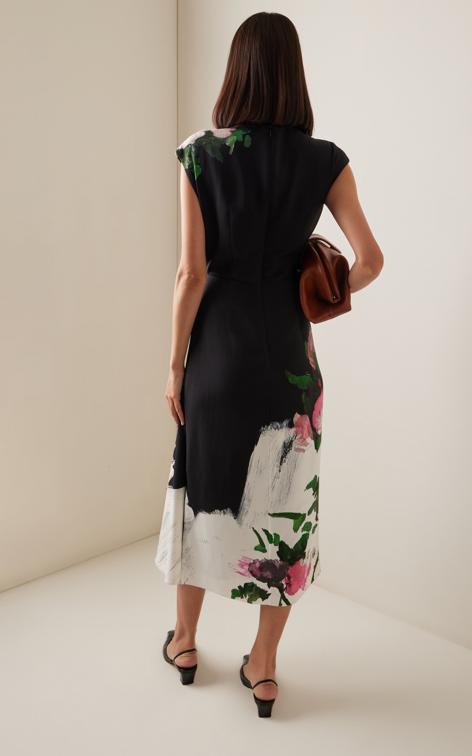 Printed Midi Dress multi - 4