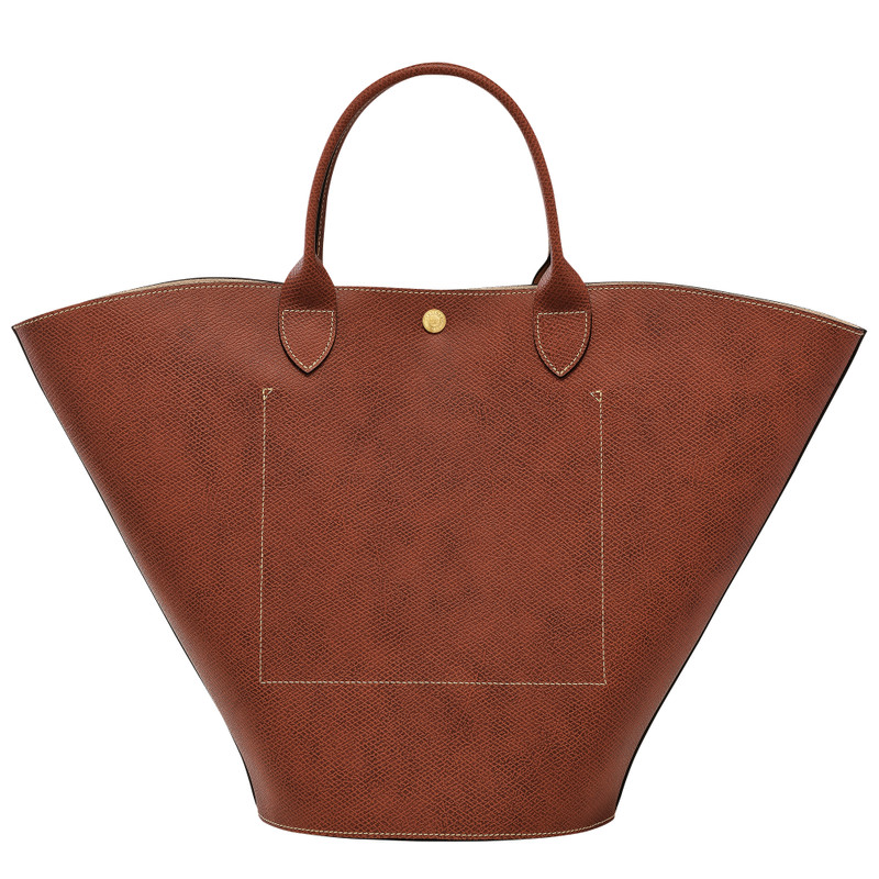 Épure XL Tote bag Brown - Leather 4