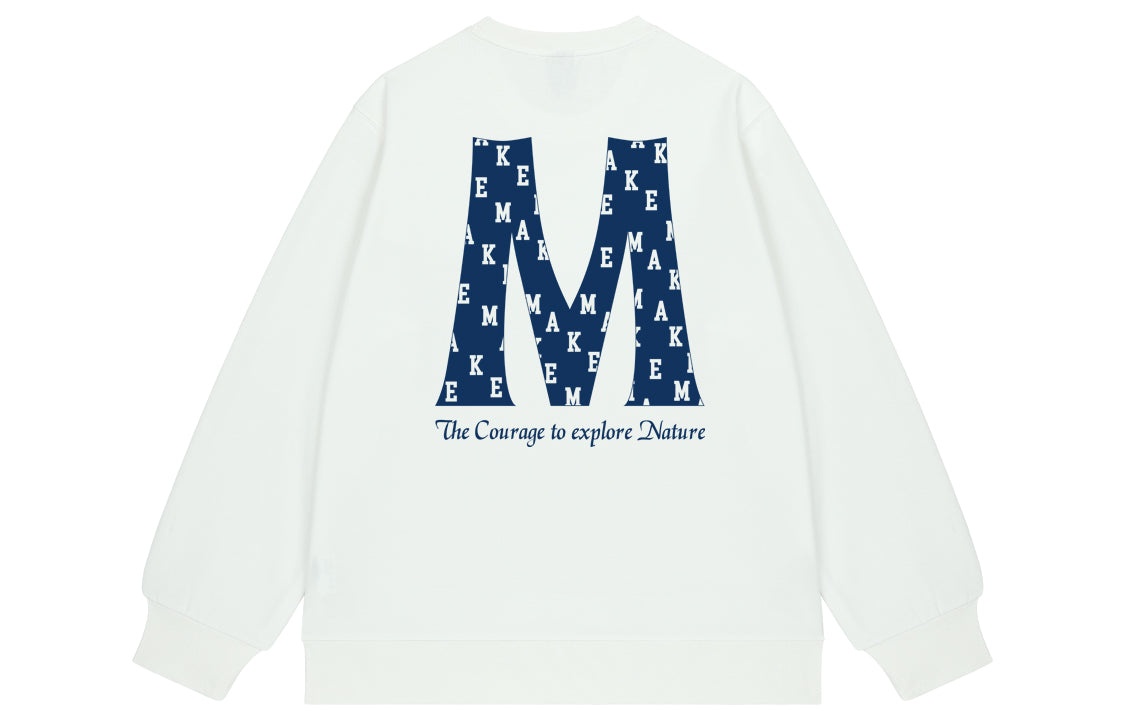 Mizuno Graphic Sweater 'White' A2CA2A66 - 2