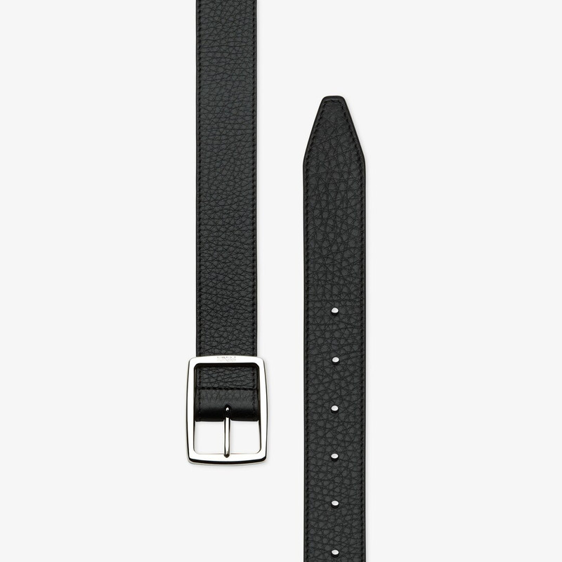 FENDI Black leather belt outlook