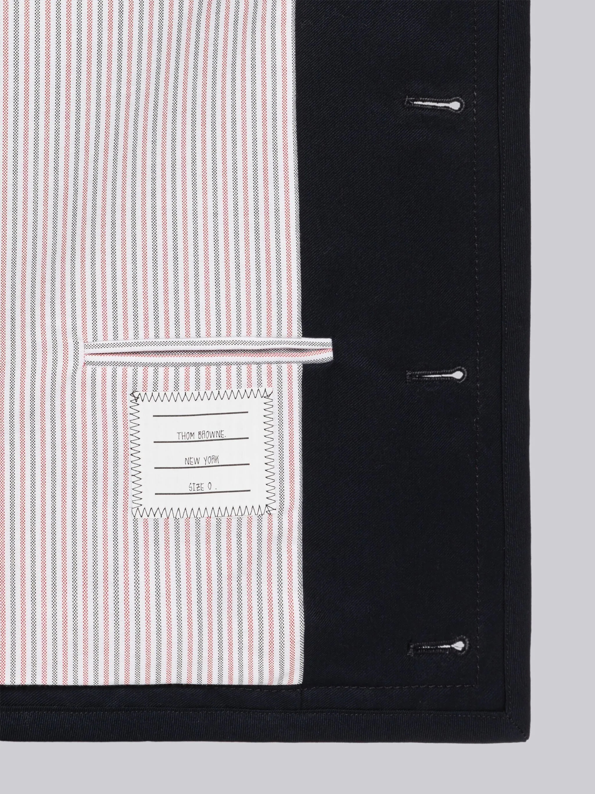 Cotton 4-Bar Tipping Patch Pocket Golf Jacket - 6