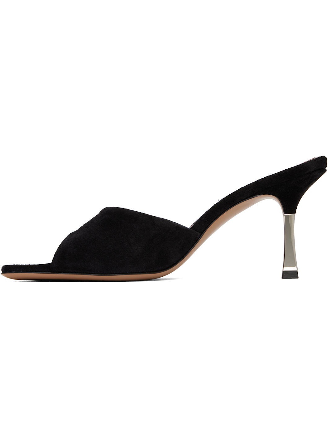 Black Lorena 75 Mules - 3