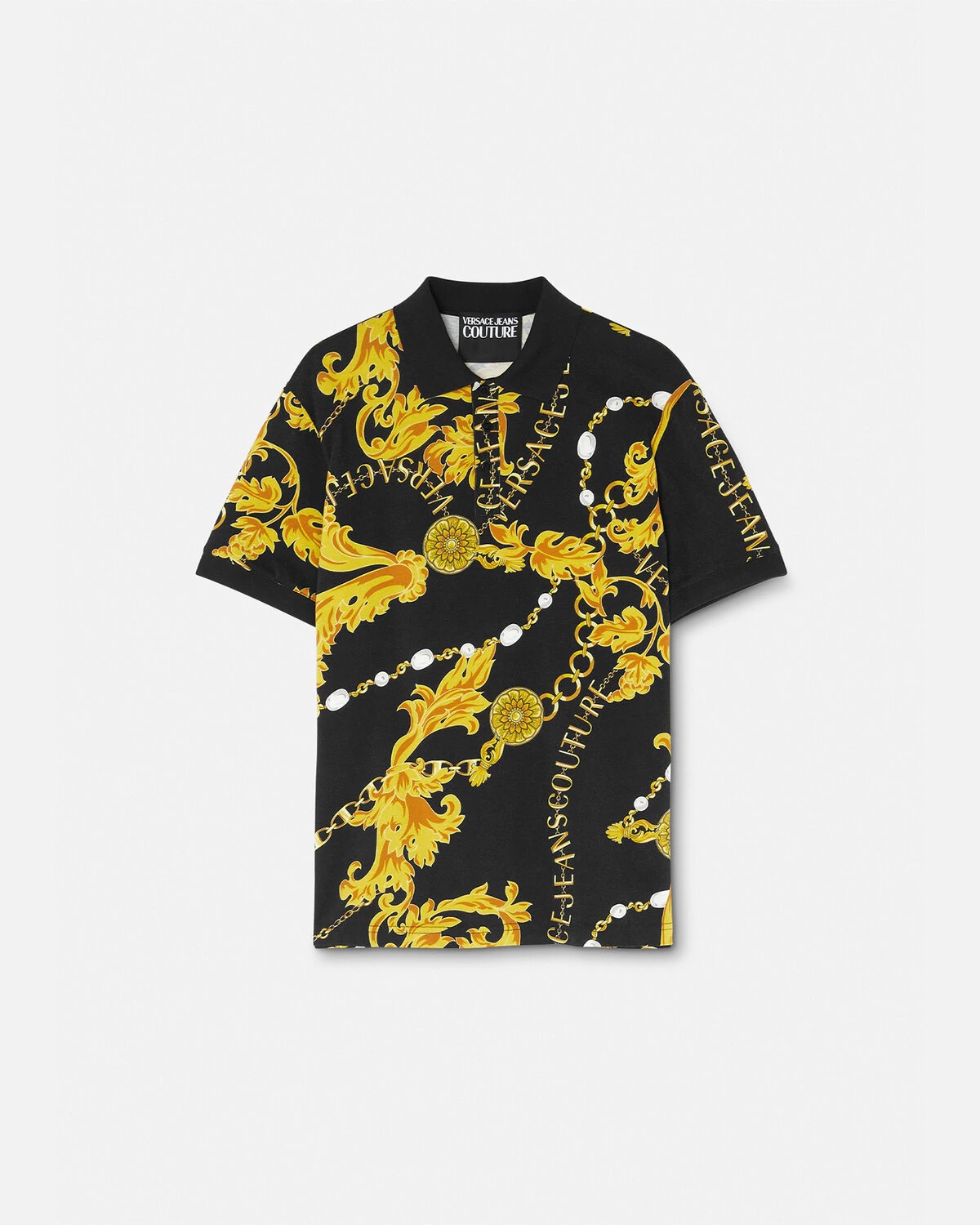 Chain Couture Polo Shirt - 1