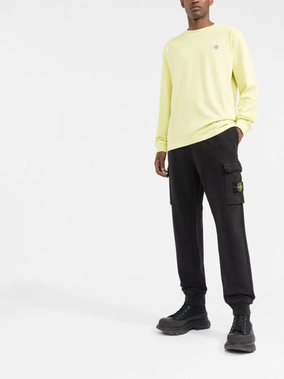 Stone Island tapered-leg track pants outlook