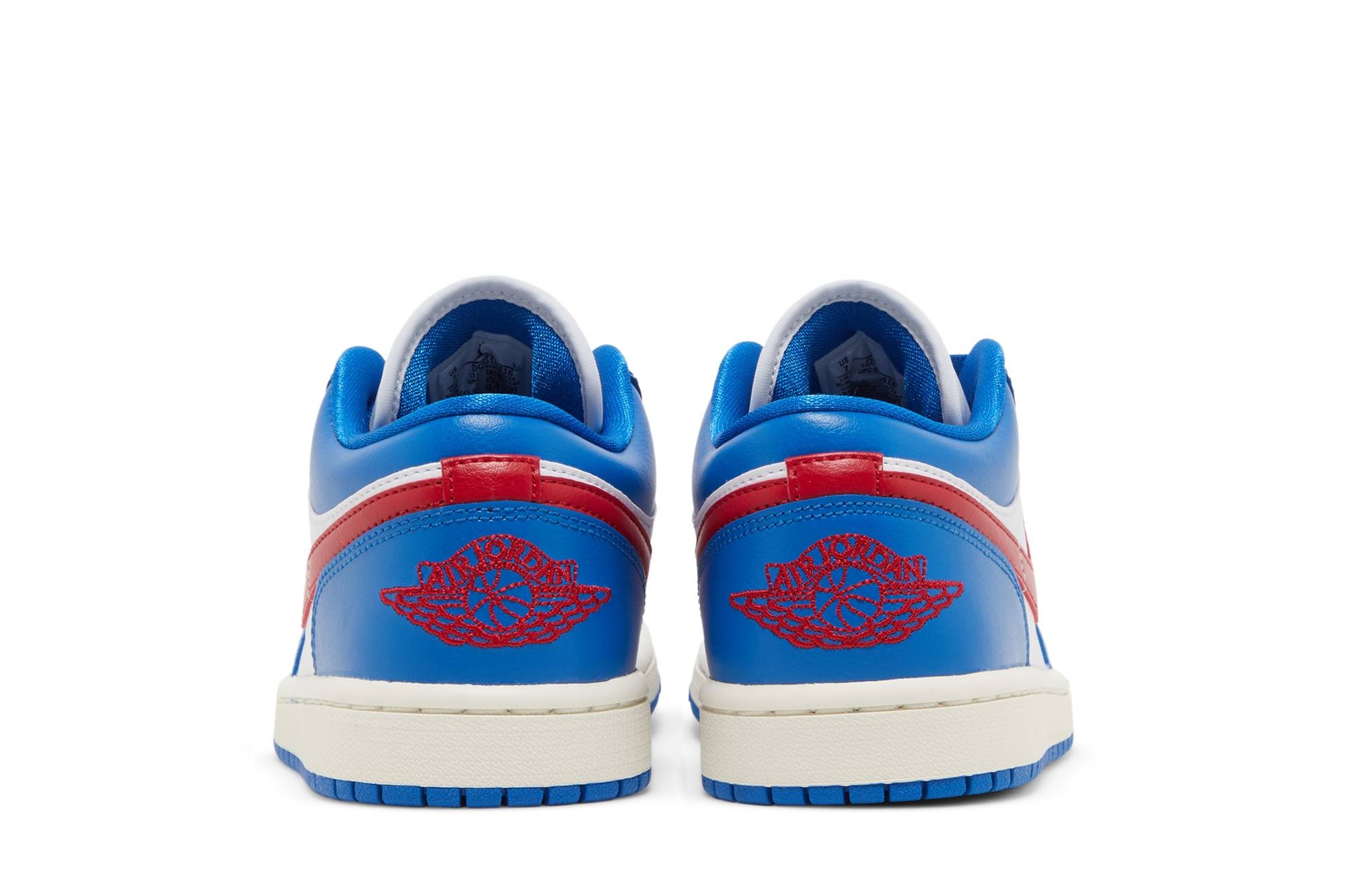 Wmns Air Jordan 1 Low 'Sport Blue Gym Red' - 6