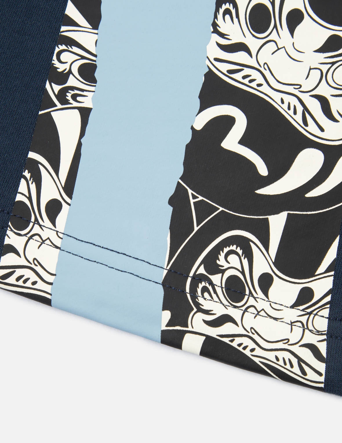 DOUBLE DARUMA DAICOCK PRINT SWEAT SHORTS - 12