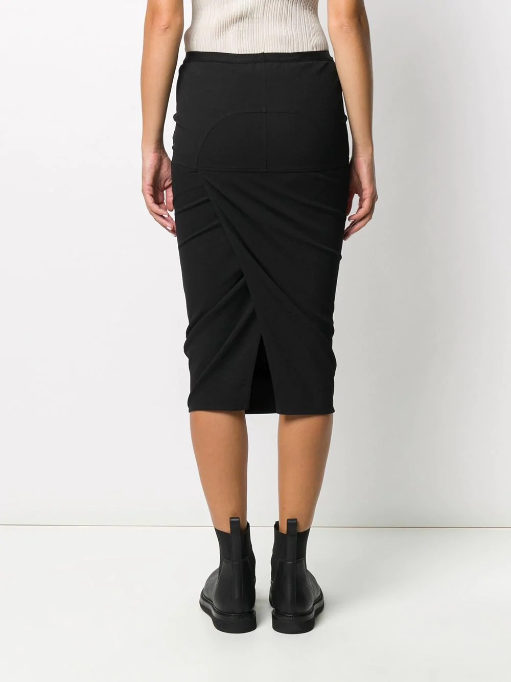 pull-on midi skirt - 4