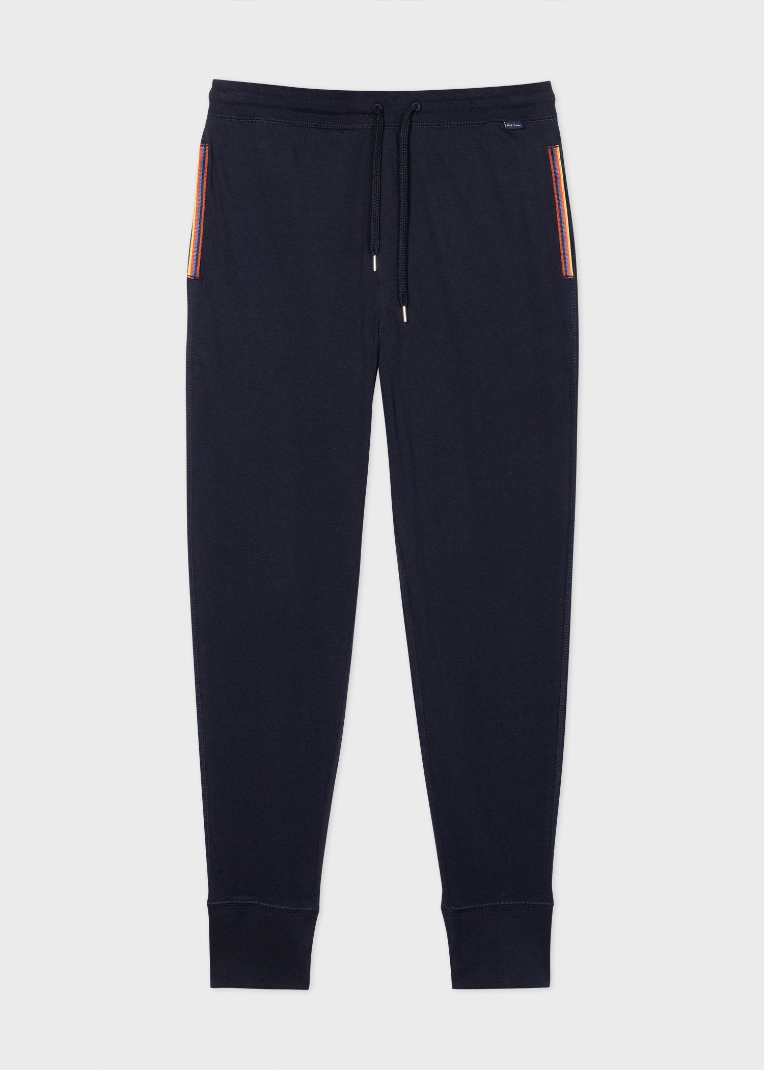 Navy Jersey Cotton Lounge Pants - 1