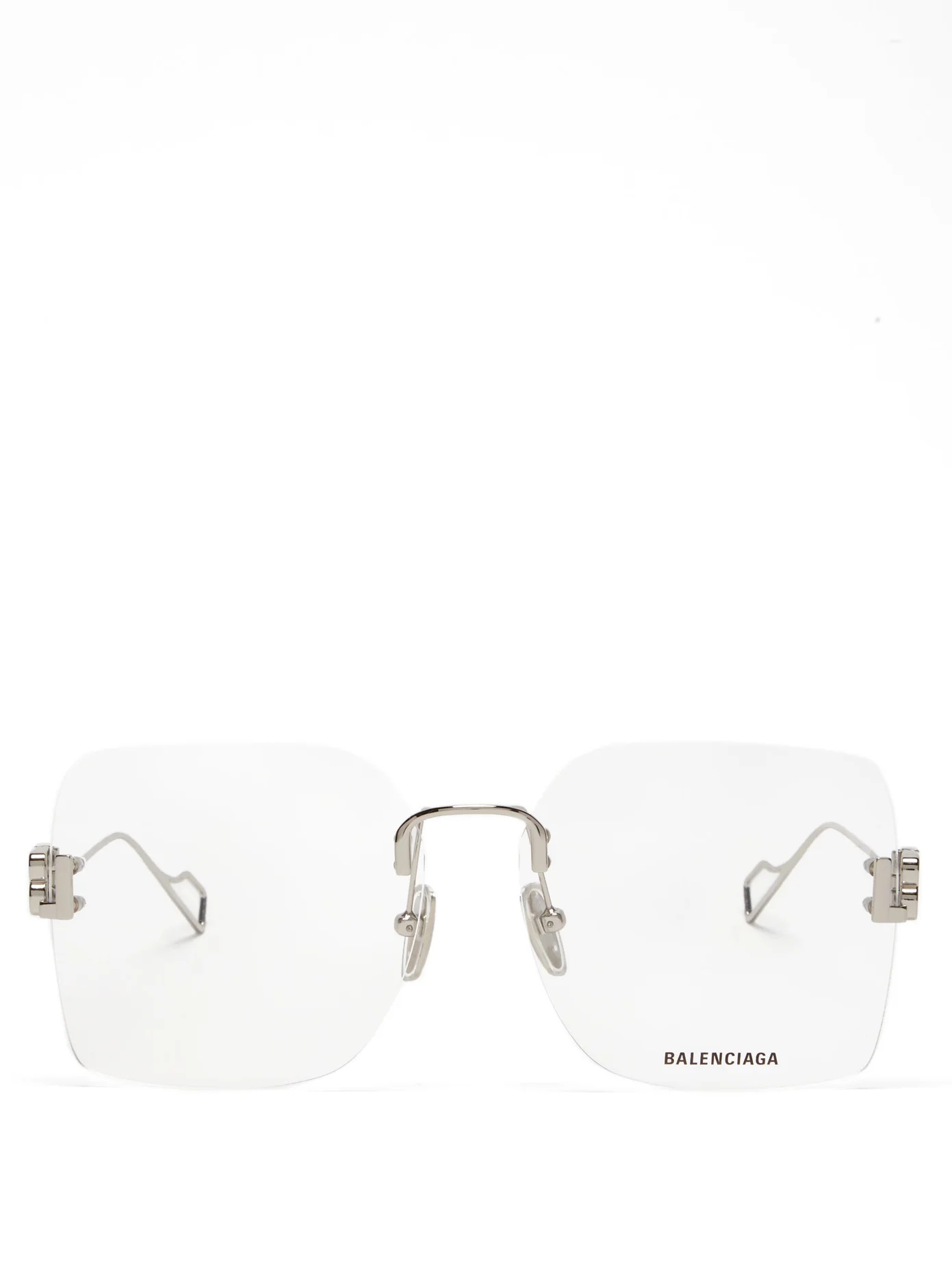 BB-logo square glasses - 1