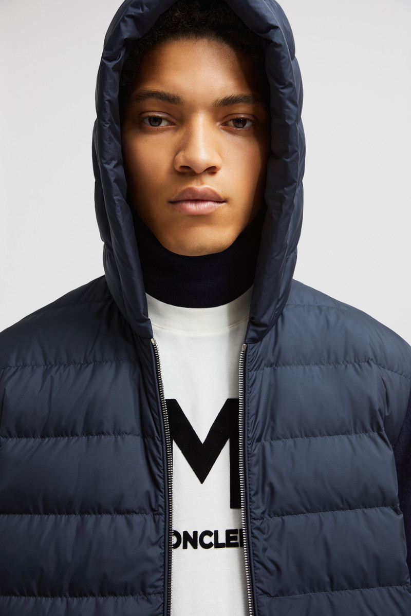 Wool & Cashmere Padded Zip-Up Hoodie 7