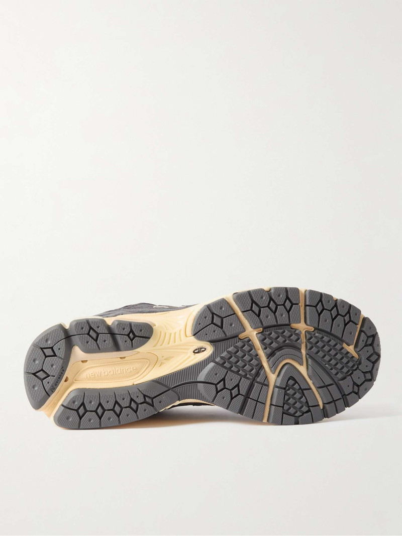 2002R Leather-Trimmed Suede and Mesh Sneakers 7