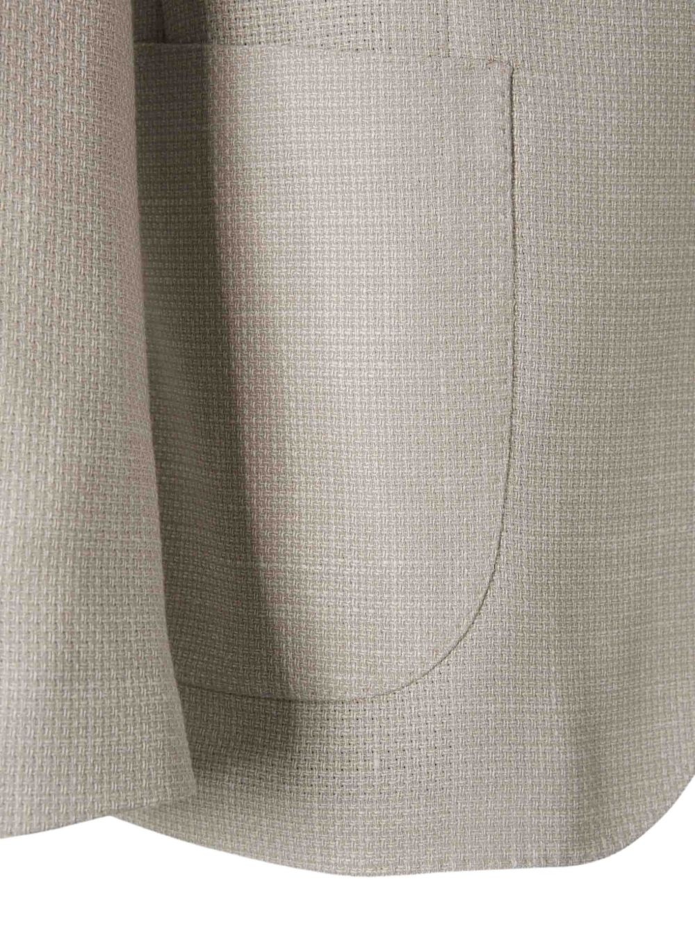 basketweave blazer - 4