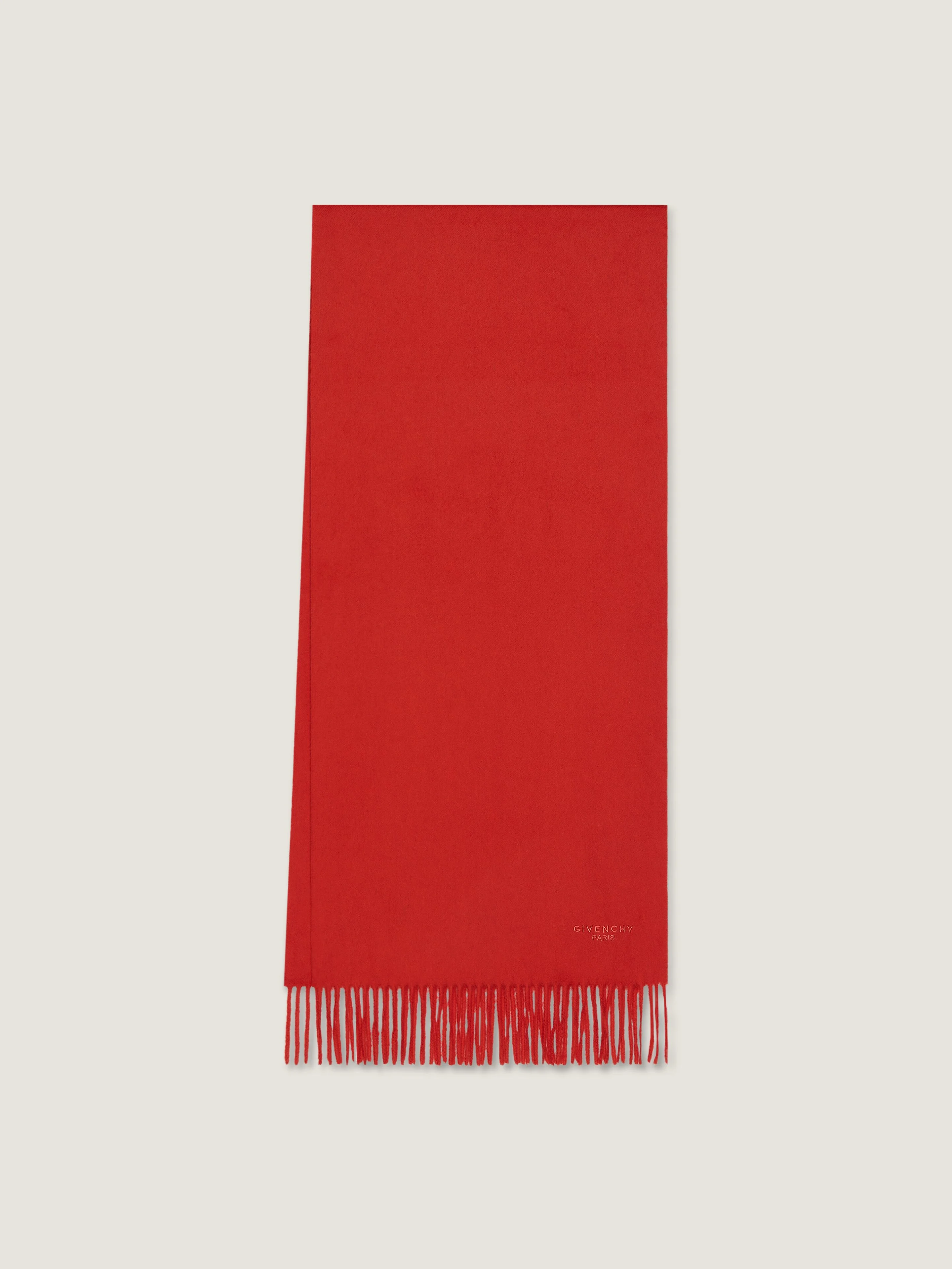 GIVENCHY PARIS SCARF IN CASHMERE - 1