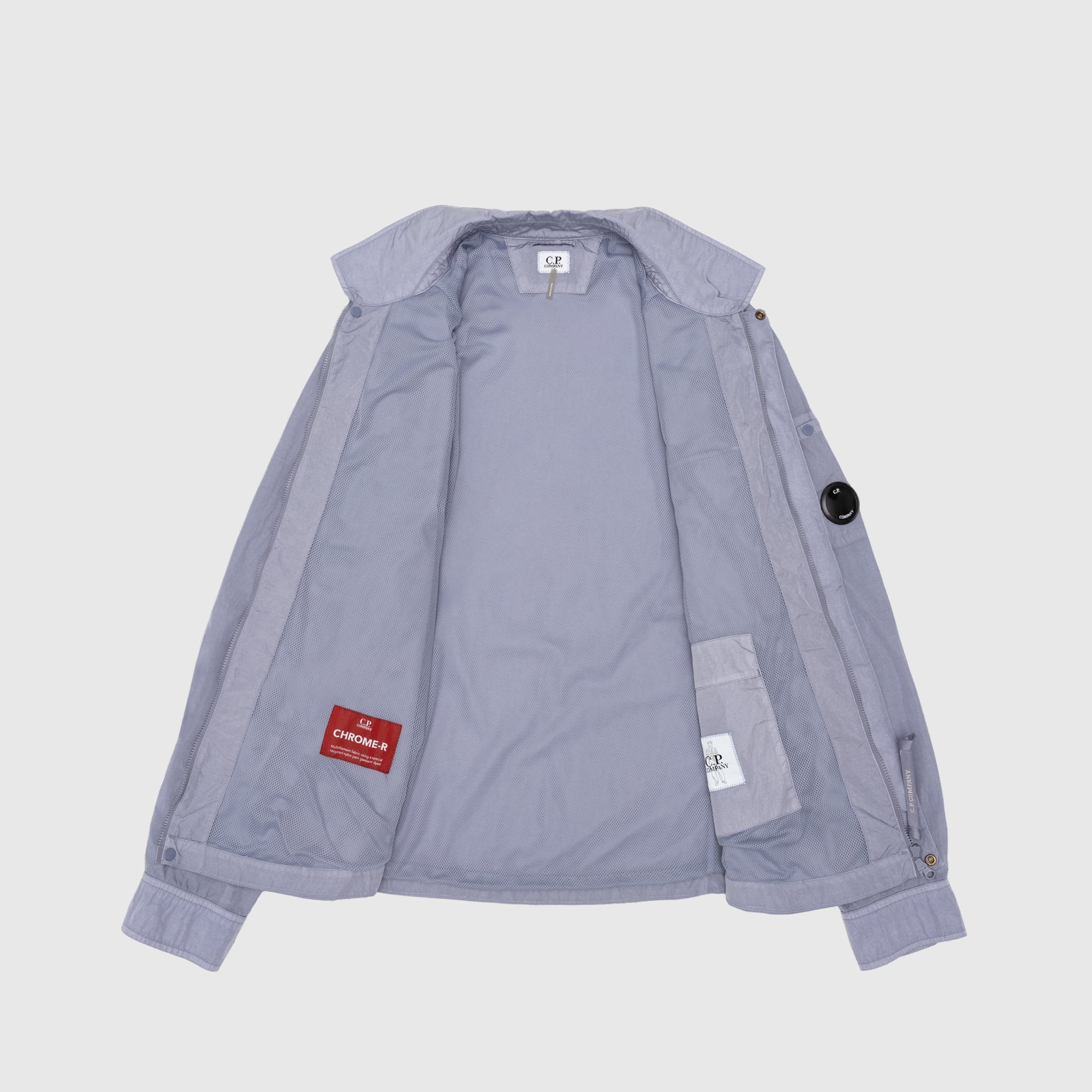 CHROME-R FULL ZIP OVERSHIRT - 7