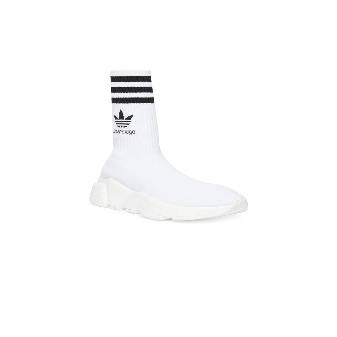 Men's Balenciaga / Adidas Speed Sneaker in White - 2
