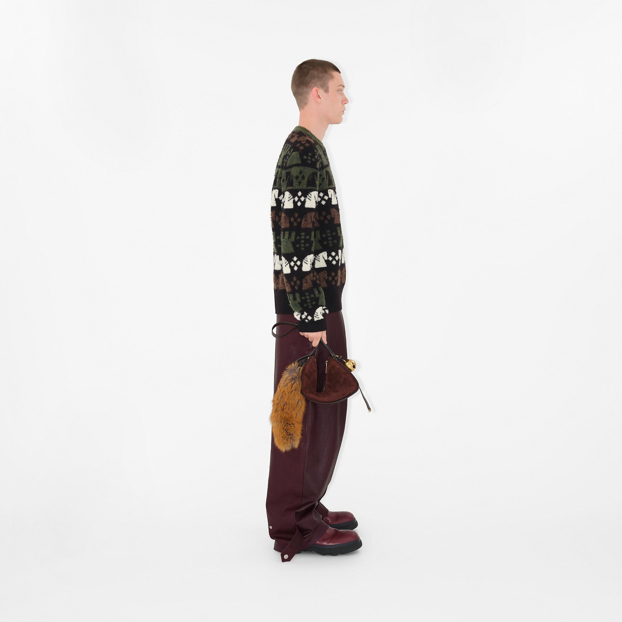 Chess Wool Blend Sweater - 3