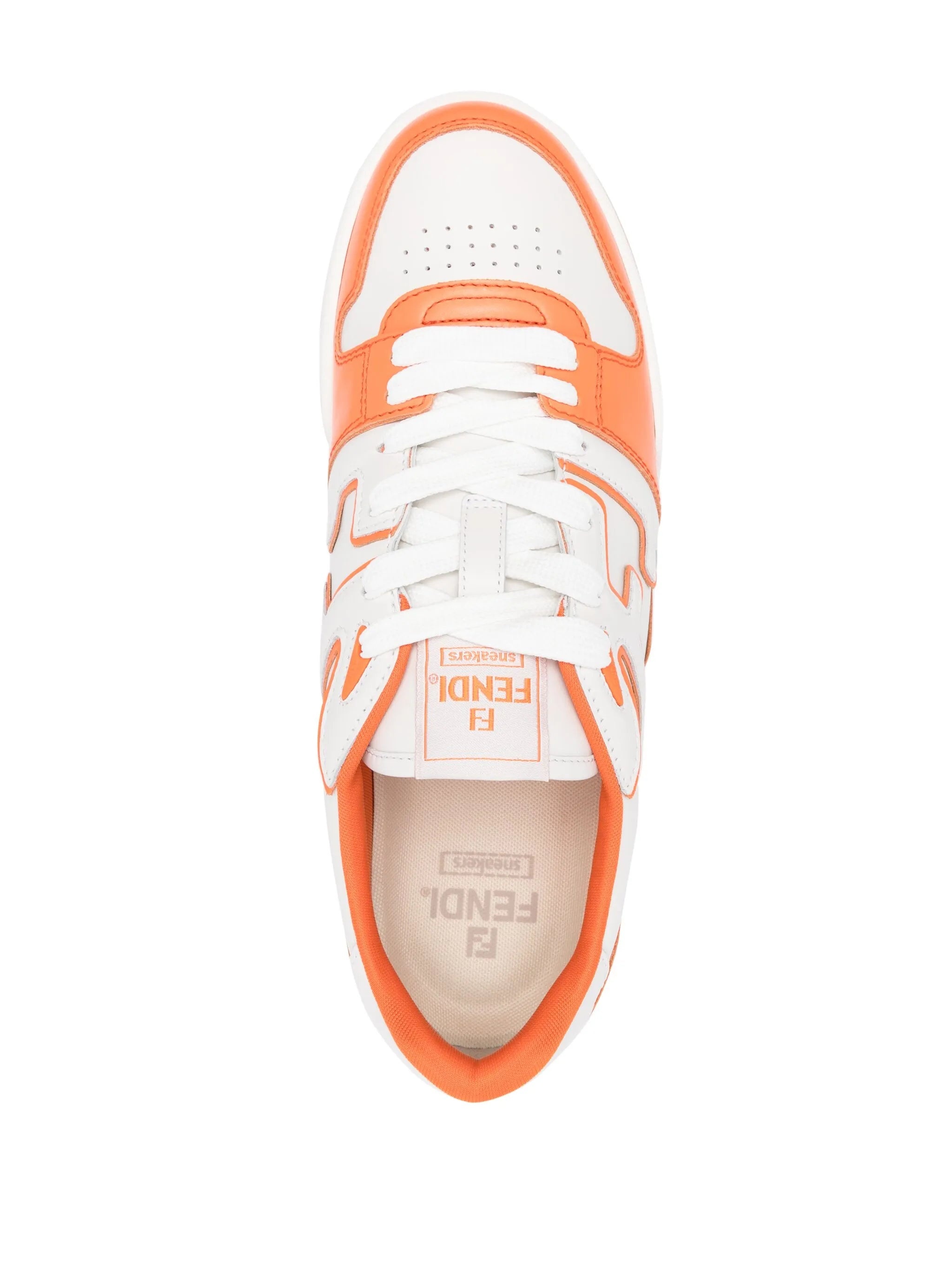 Match Leather Sneakers - 3