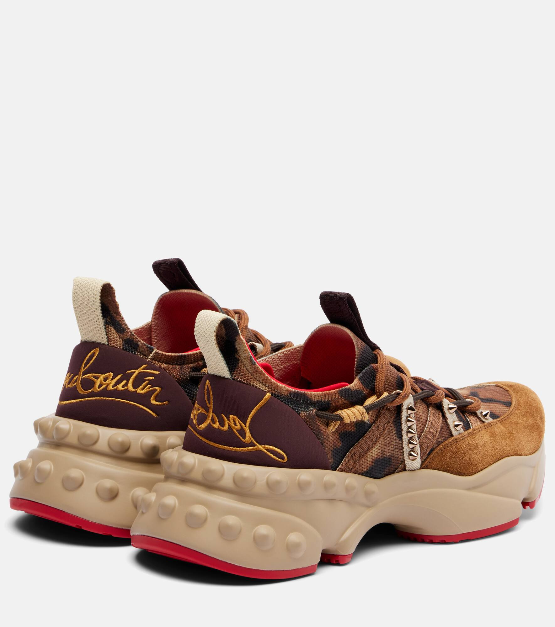 Trailrun suede-trimmed sneakers - 2