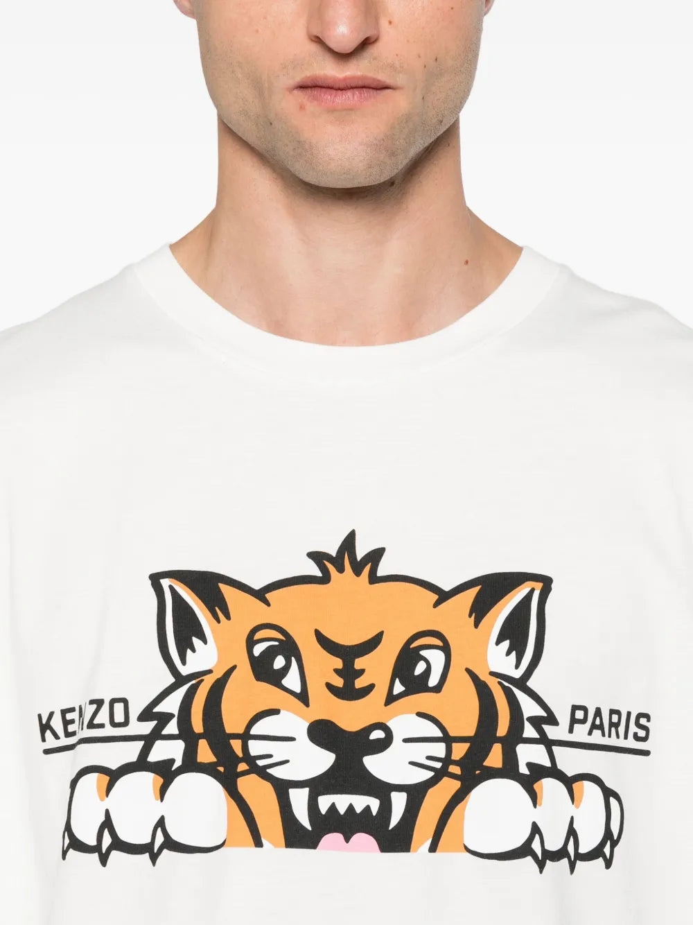 Happy Tiger Cotton T-Shirt - 4