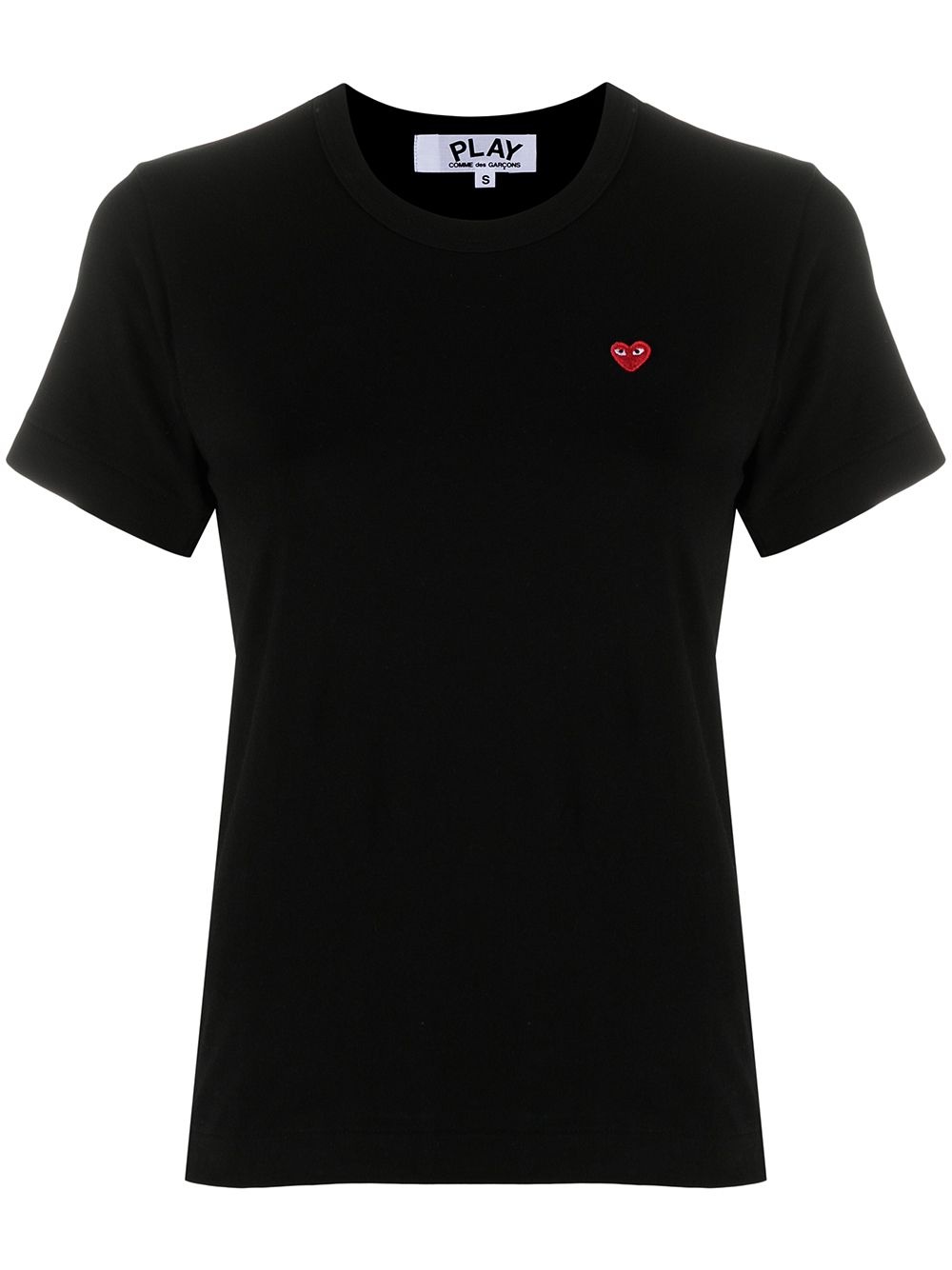 embroidered-logo cotton T-shirt - 1