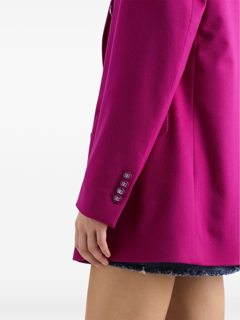 crepe blazer - 5
