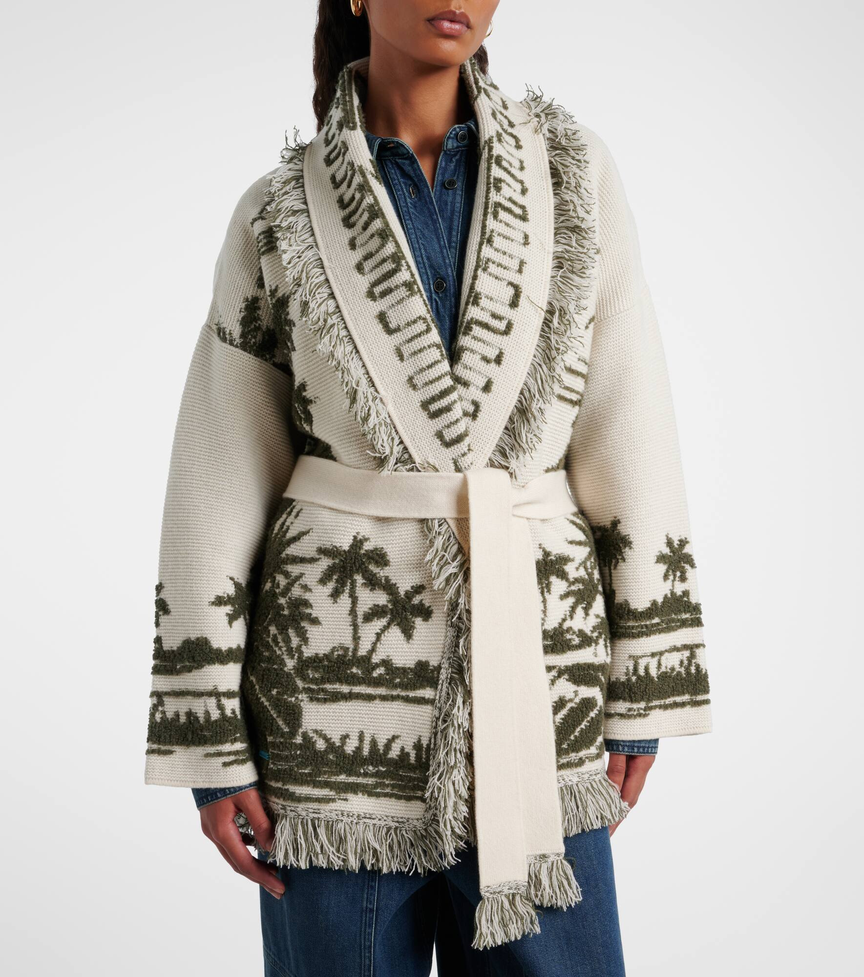 Palm Grove Tales cardigan - 6