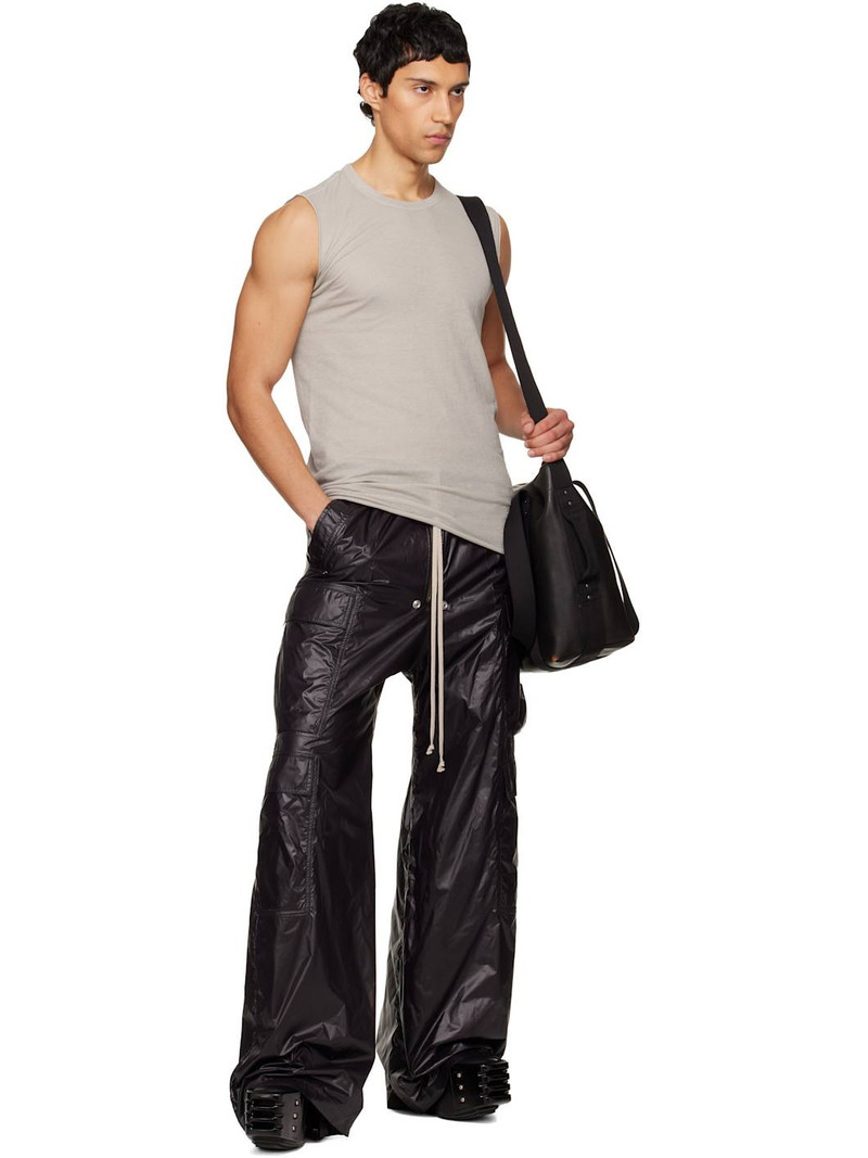 Rick Owens Black Temple Cargobelas Cargo Pants outlook