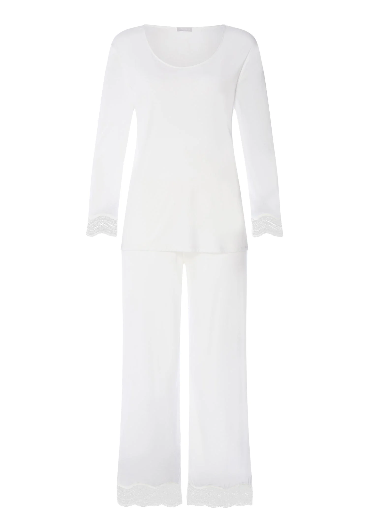 Cira Scalloped Lace TENCEL™ Pajama Set - 1